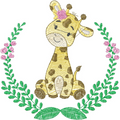Jirafa con Ramas