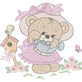 Osita en su Jardin
