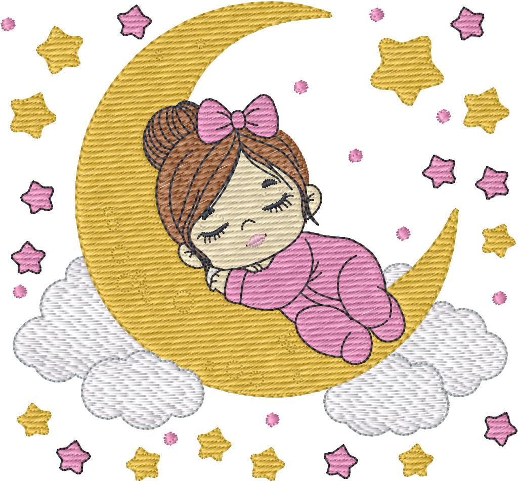 Niñita Luna y Estrellas