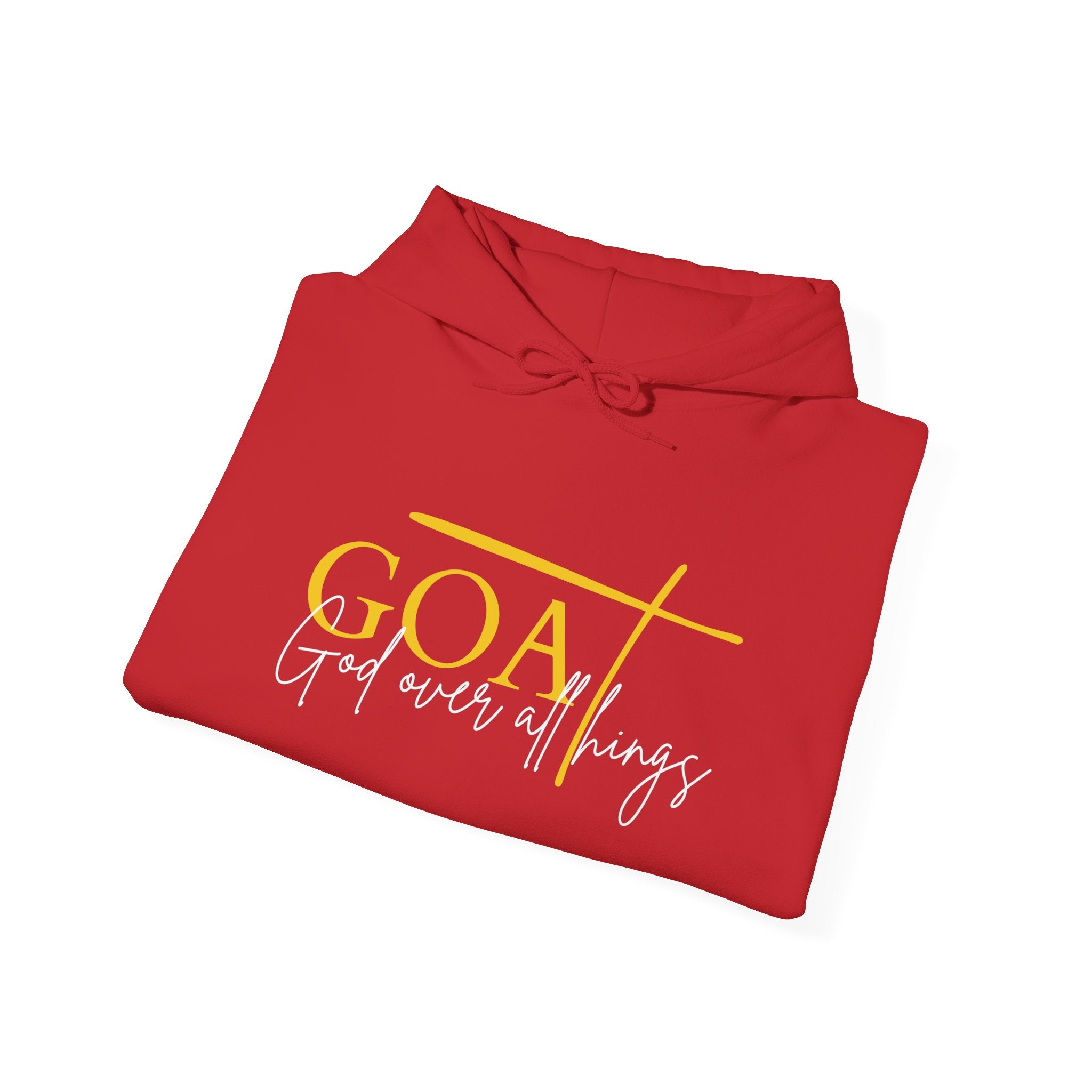 GOAT – God Over All Things Hoodie - Unisex Heavy Blend Hooded Sweatshirt | Cozy Casual Wear, Inspirational Gift, Faith-Based Apparel, Everyday [...]