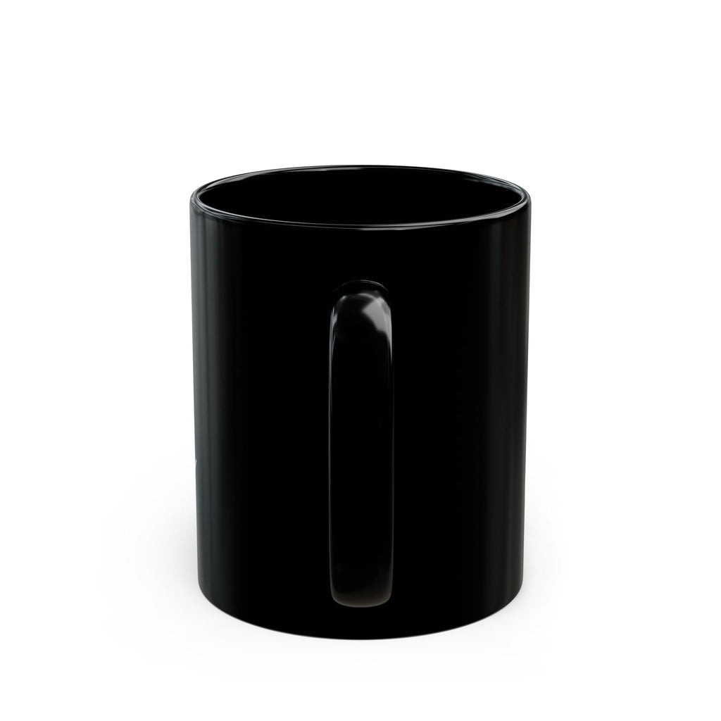 "GOAT" - God Over All Things - Black Coffee Mug that worship the God
