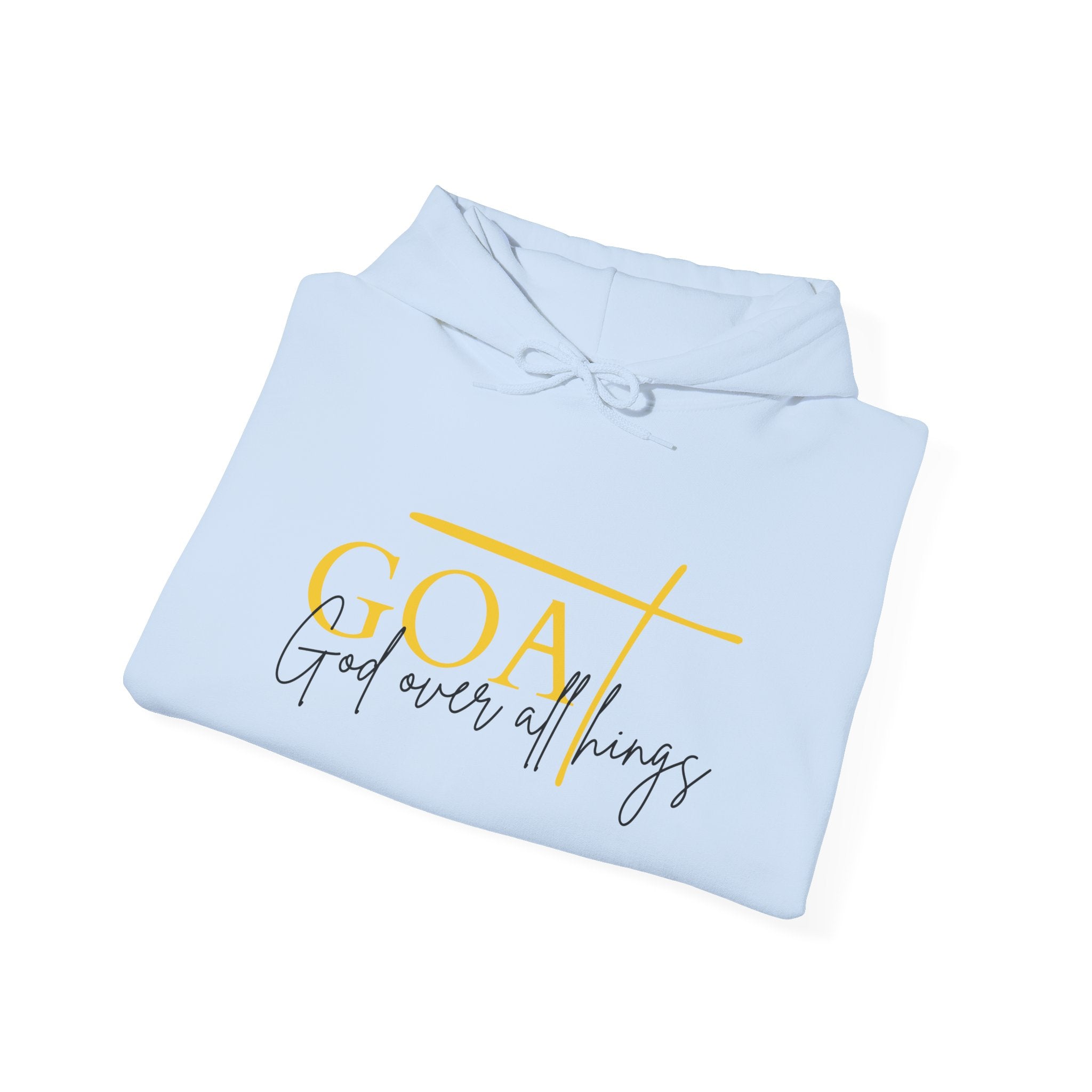 GOAT – God Over All Things Hoodie - Unisex Heavy Blend Hooded Sweatshirt | Cozy Casual Wear, Inspirational Gift, Faith-Based Apparel, Everyday [...]