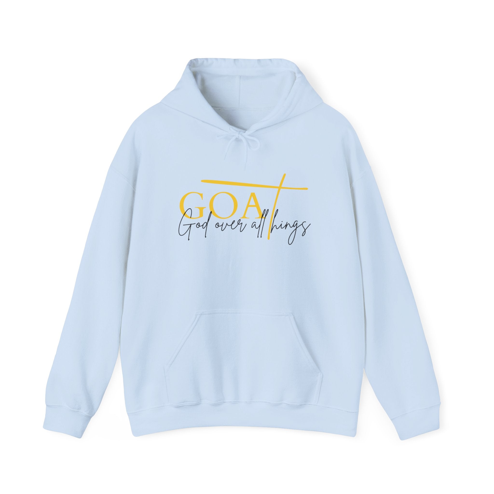 GOAT – God Over All Things Hoodie - Unisex Heavy Blend Hooded Sweatshirt | Cozy Casual Wear, Inspirational Gift, Faith-Based Apparel, Everyday [...]