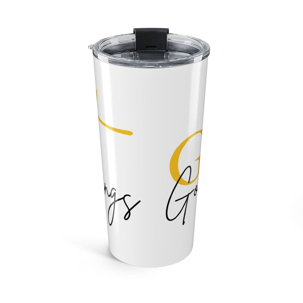 GOAT God Over All Things Tumbler 20oz | Motivational Travel Mug for Daily Inspiration, Gift for Friends, Office Drinkware, Encouraging Quotes