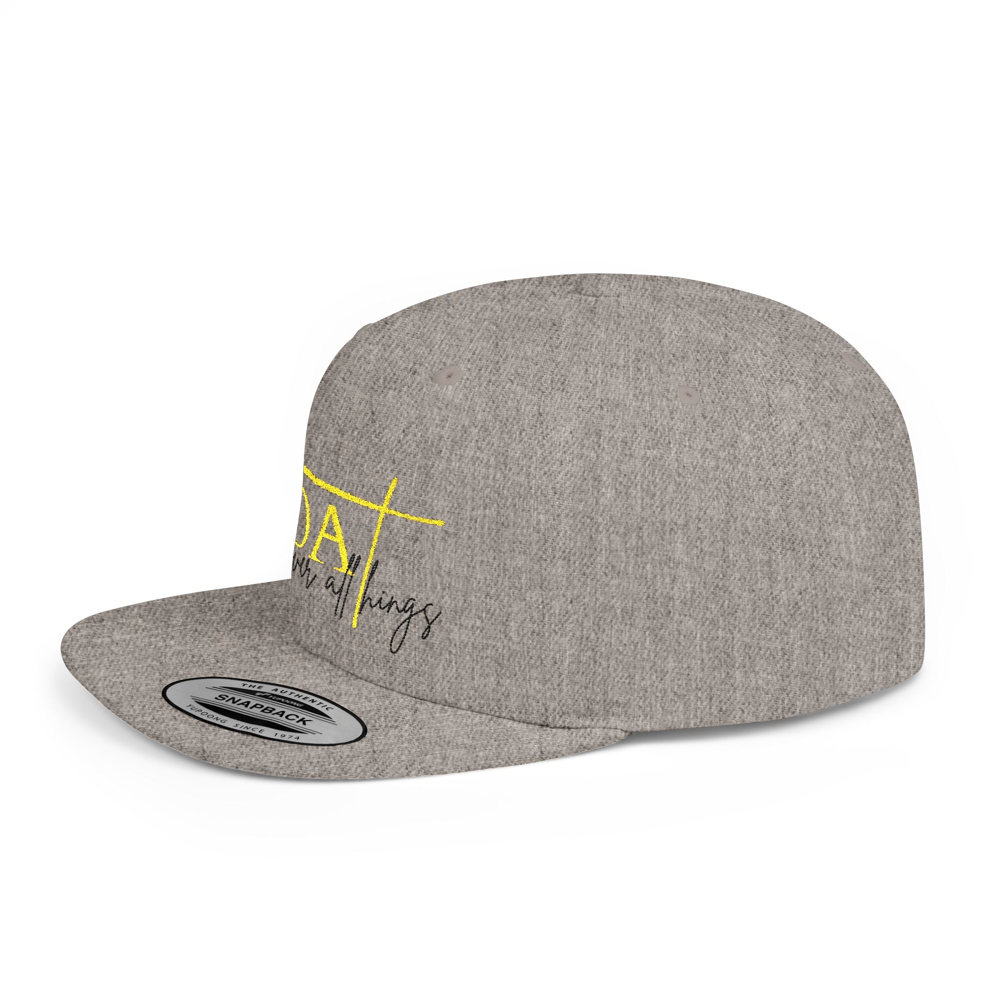 GOAT – God Over All Things Embroidered Cap, Trendy Cap, Perfect Gift for Any Occasion, Streetwear Accessory, Faith-Based