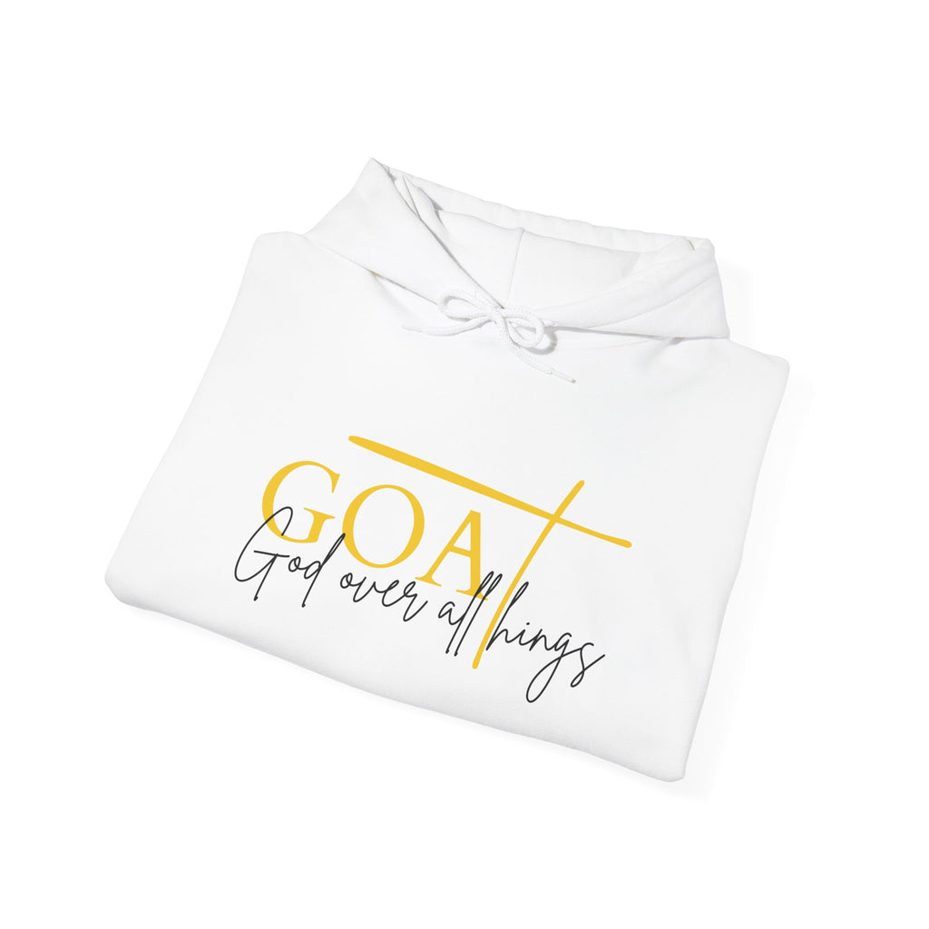 GOAT – God Over All Things Hoodie - Unisex Heavy Blend Hooded Sweatshirt | Cozy Casual Wear, Inspirational Gift, Faith-Based Apparel, Everyday [...]
