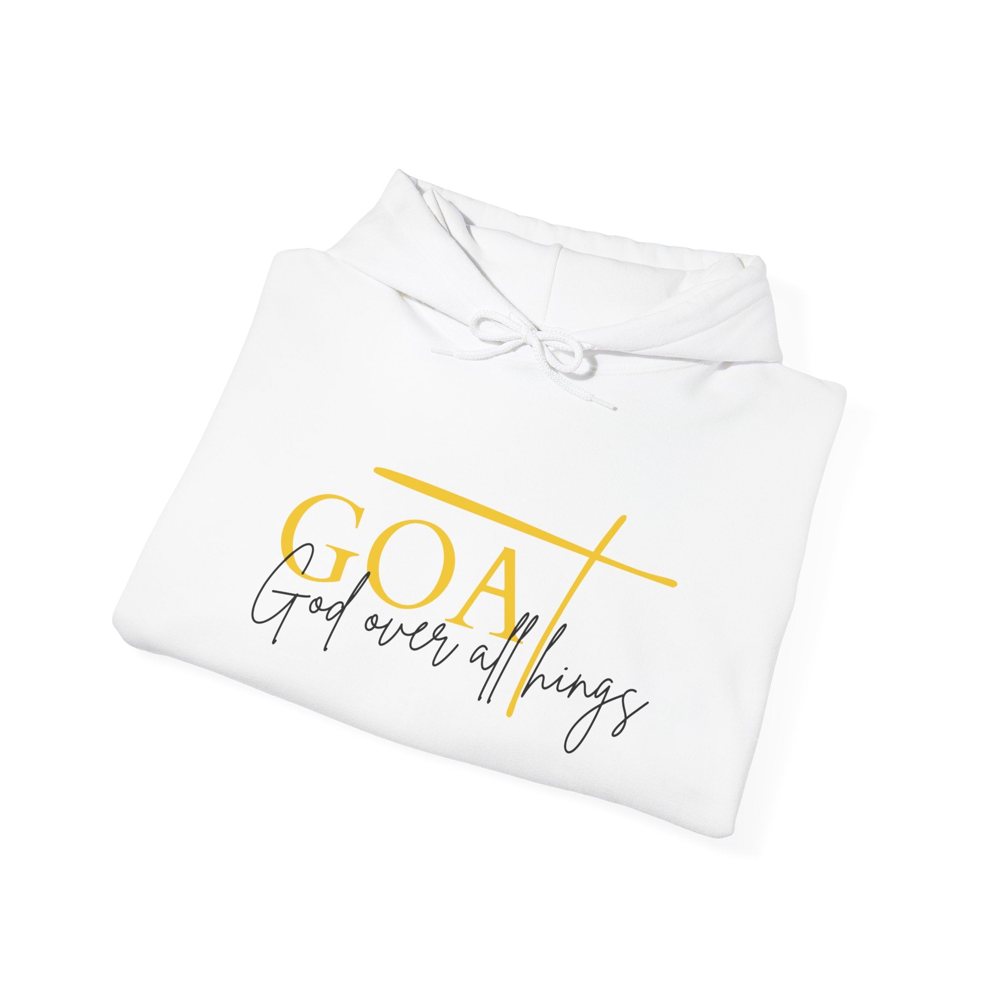 GOAT – God Over All Things Hoodie - Unisex Heavy Blend Hooded Sweatshirt | Cozy Casual Wear, Inspirational Gift, Faith-Based Apparel, Everyday [...]