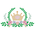 Corona Princesa Floral