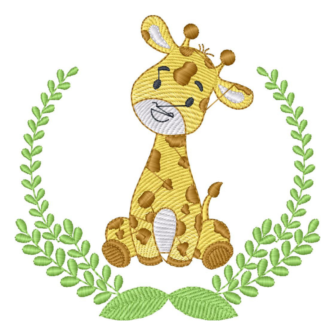 Jirafa con Ramas
