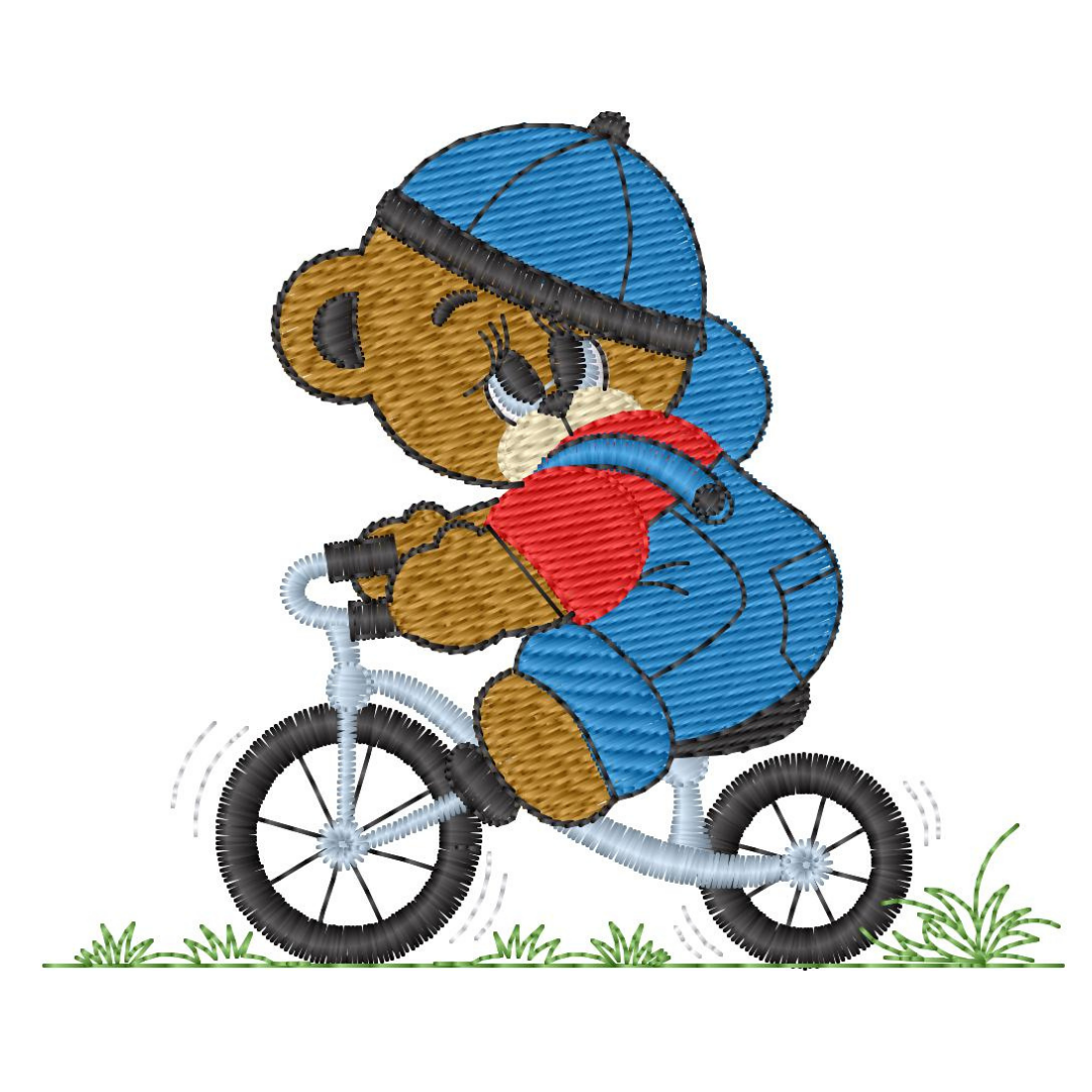 Oso en Bicicleta