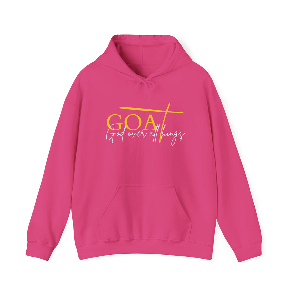 GOAT – God Over All Things Hoodie - Unisex Heavy Blend Hooded Sweatshirt | Cozy Casual Wear, Inspirational Gift, Faith-Based Apparel, Everyday [...]