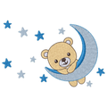 Osito Luna y Estrellas