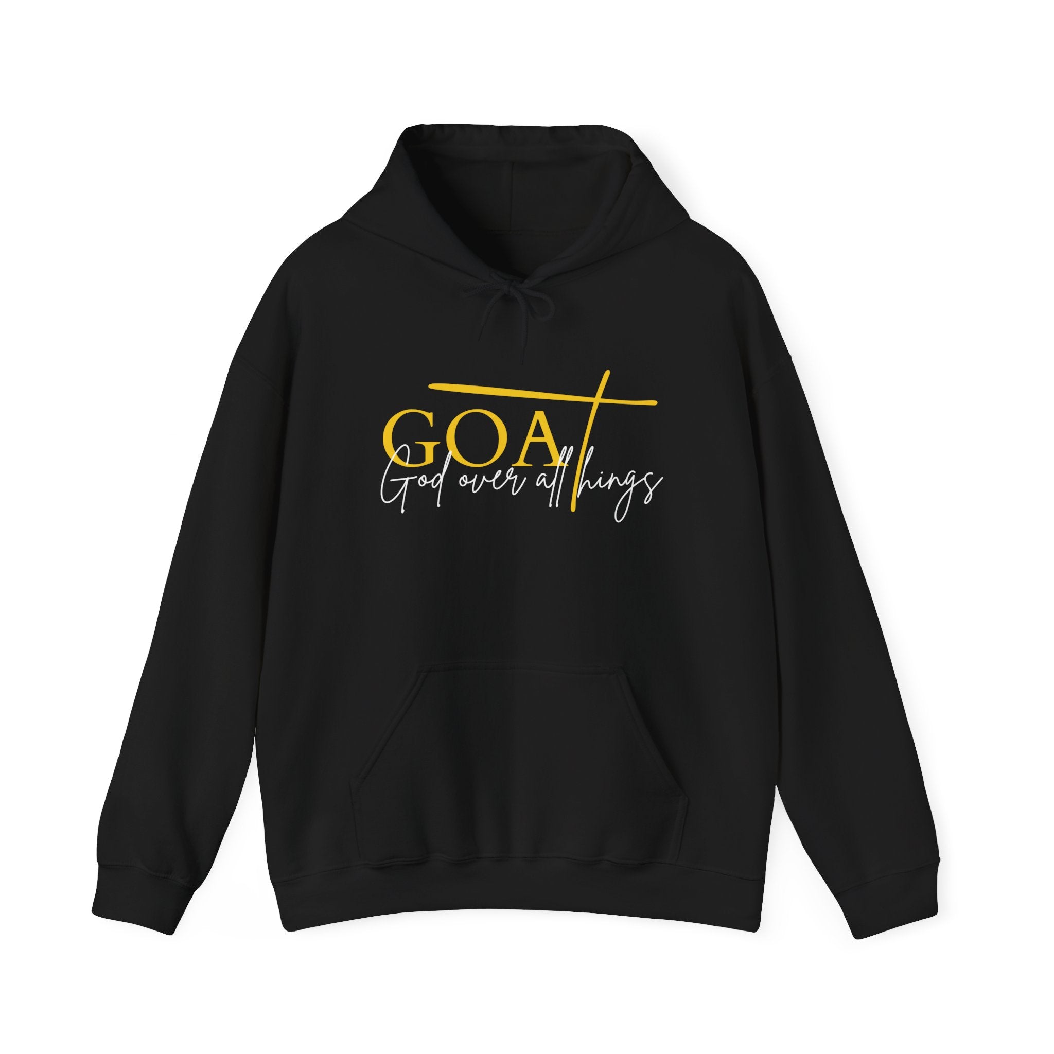 GOAT – God Over All Things Hoodie - Unisex Heavy Blend Hooded Sweatshirt | Cozy Casual Wear, Inspirational Gift, Faith-Based Apparel, Everyday [...]