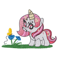 Unicornio con Flor