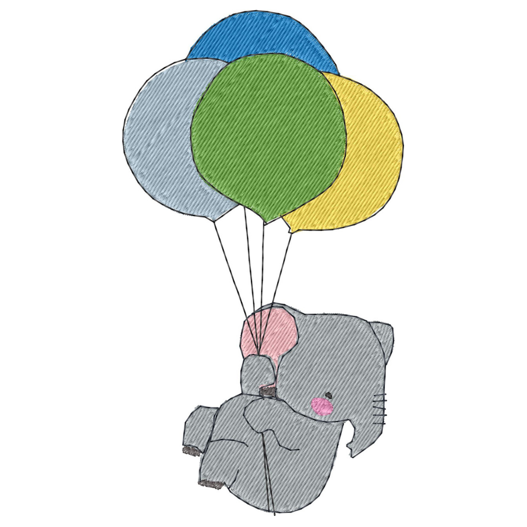 Elefantito Volando