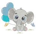 Elefante con Globos