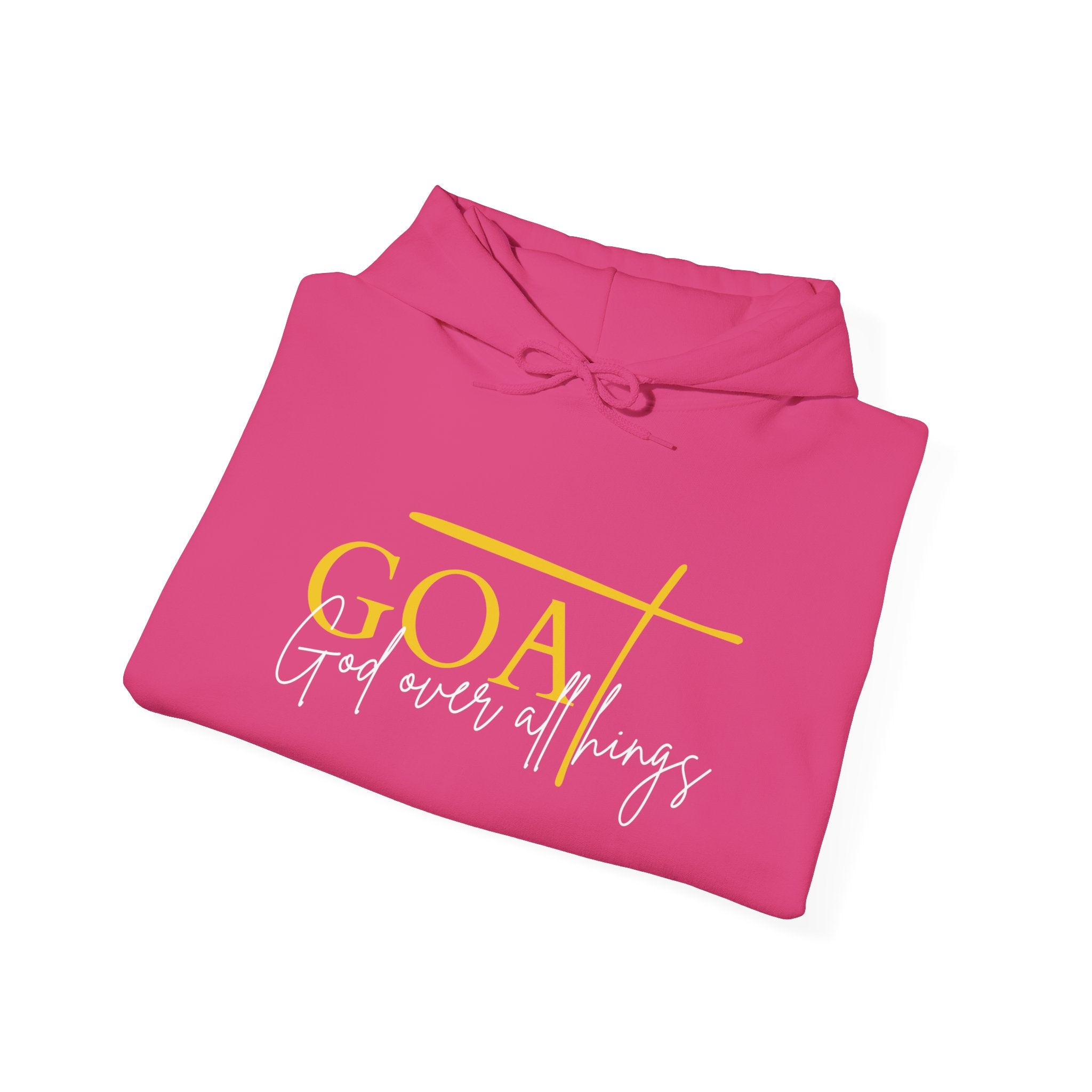 GOAT – God Over All Things Hoodie - Unisex Heavy Blend Hooded Sweatshirt | Cozy Casual Wear, Inspirational Gift, Faith-Based Apparel, Everyday [...]