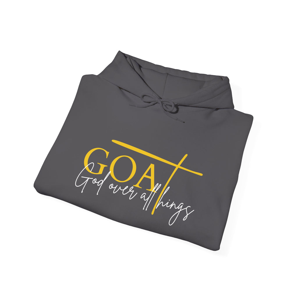 GOAT – God Over All Things Hoodie - Unisex Heavy Blend Hooded Sweatshirt | Cozy Casual Wear, Inspirational Gift, Faith-Based Apparel, Everyday [...]