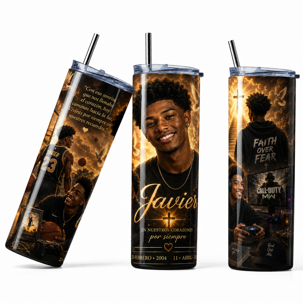 Tumbler "Un Vivo Recuerdo" / 20oz / Tumbler para recordar un ser quierido