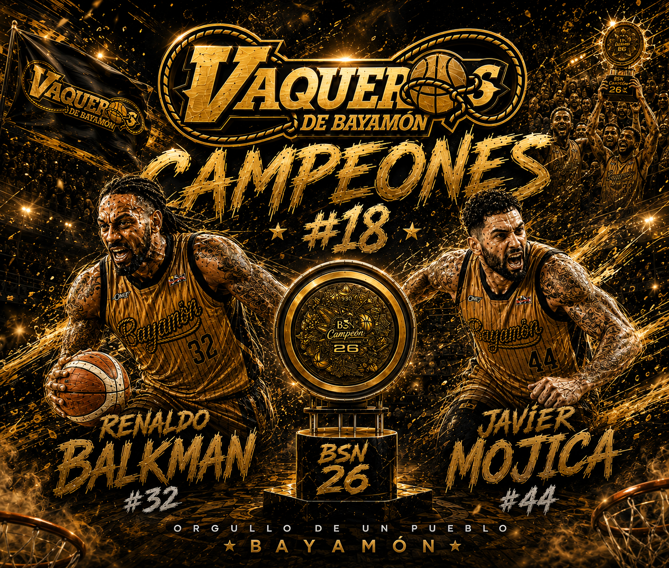 Vaqueros Campeones - Balkman/Mojica - Edición Especial