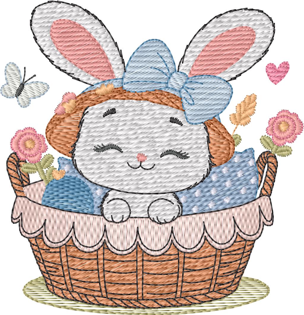 Baby Bunny en Canasta