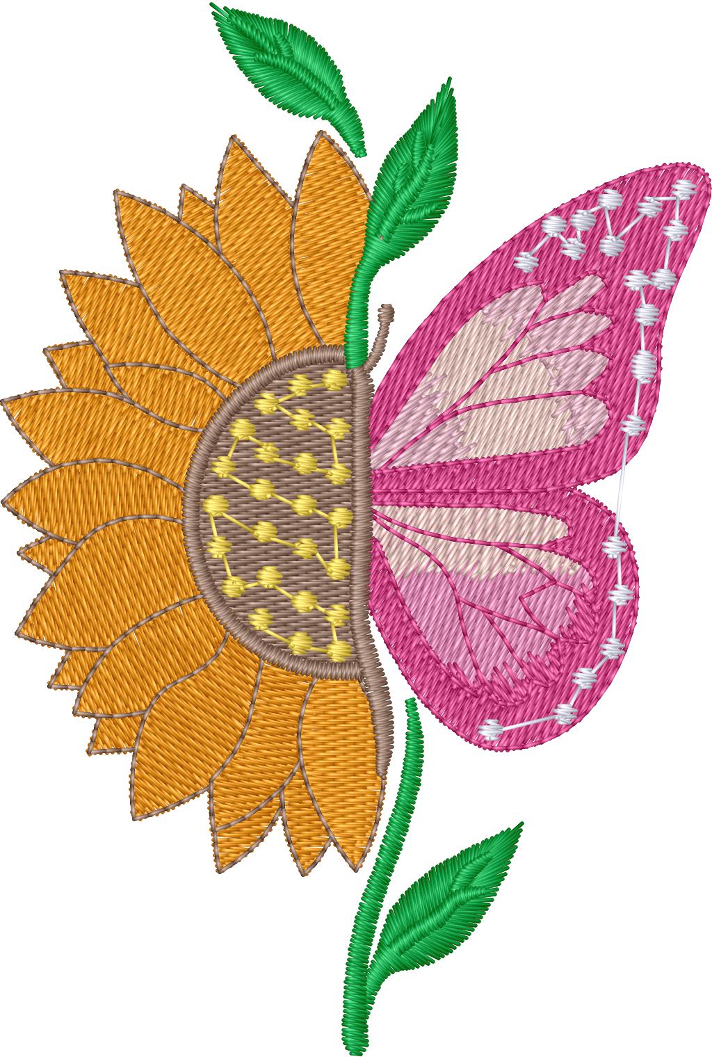 Girasol Split Mariposa